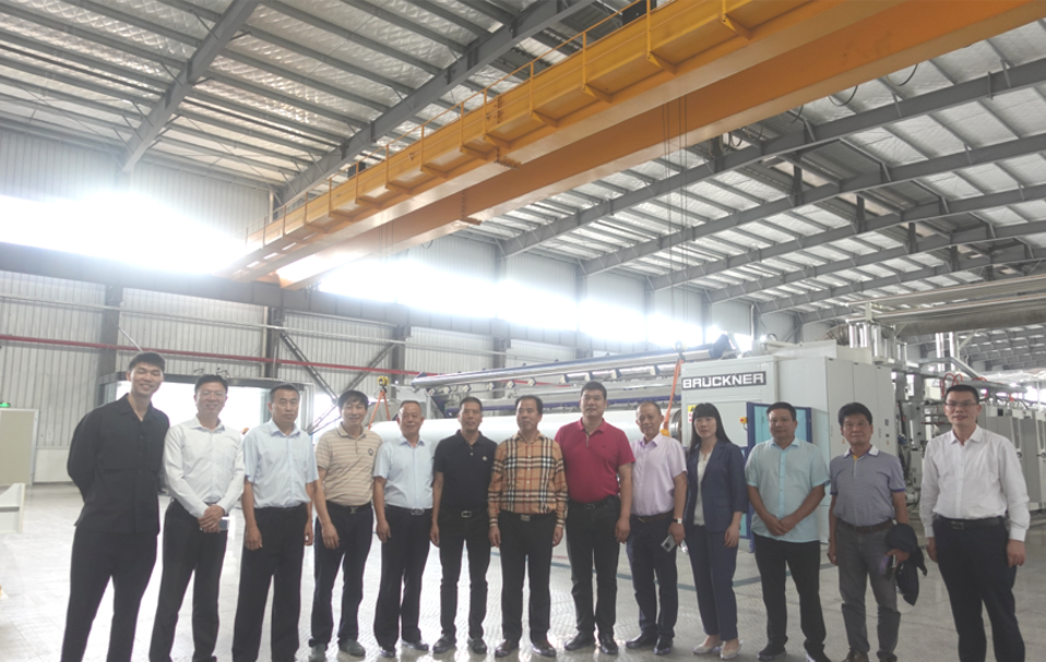 1xBET新质料科技工业园 BOPP薄膜生产线开机仪式盛大举行